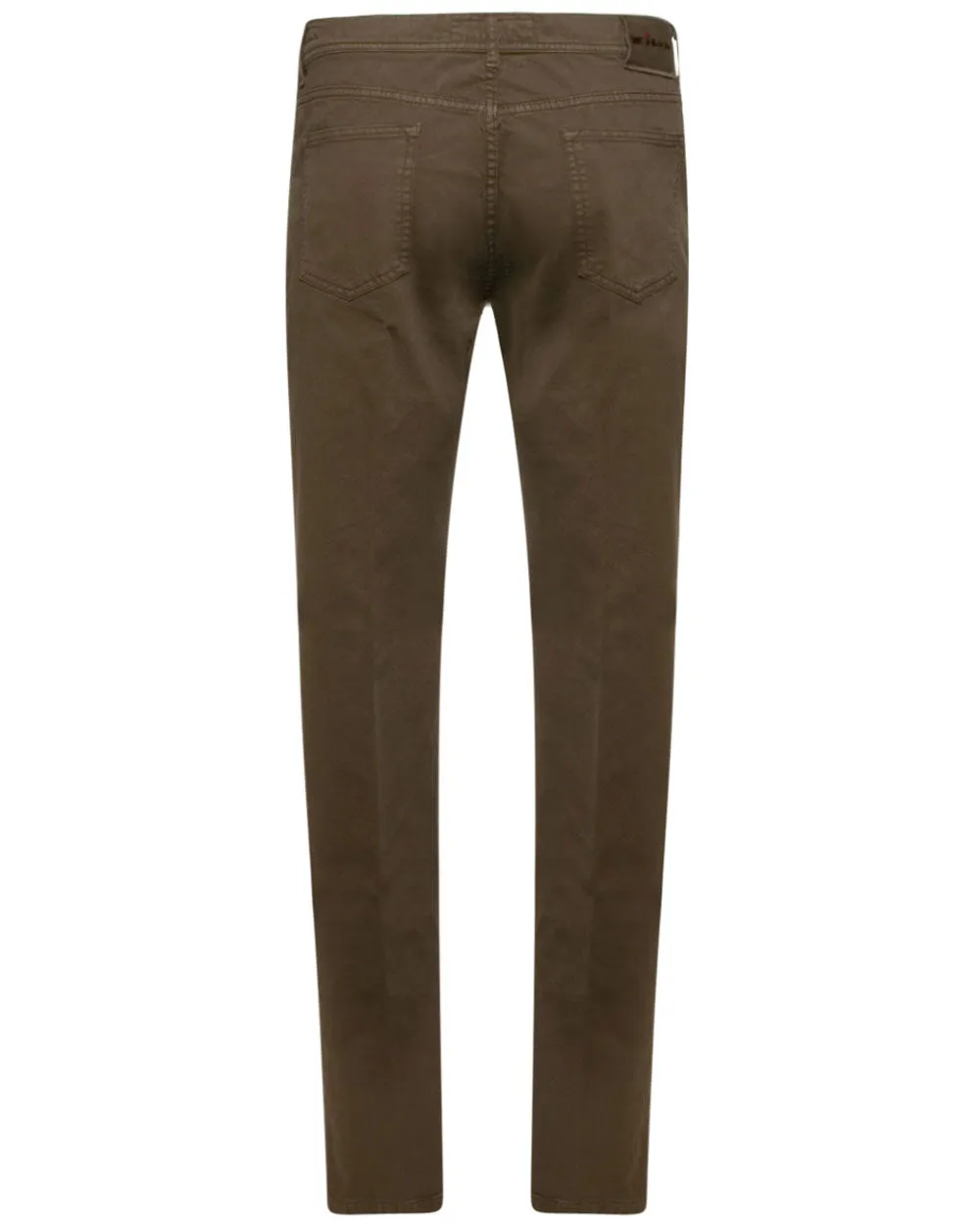 5 Pocket Slim Fit Denim in Light Brown