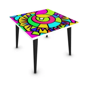 #603 LDCC COFFEE TABLE swirls of color