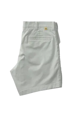7" Gold School Chino Short Sandstone Grey