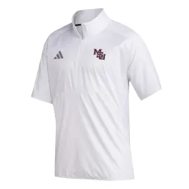 90's MSU Sideline SS 1/4 Zip – White