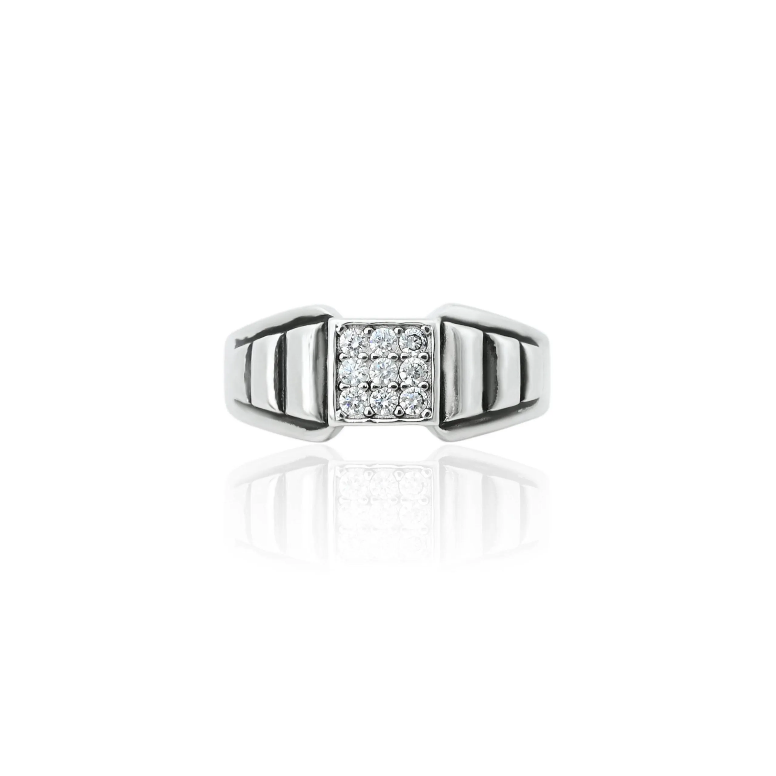 925 Silver "Ultimate Attire" Vintage Statement Menz Ring