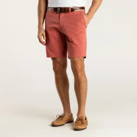 9" Gold School Chino Short - Faded Red