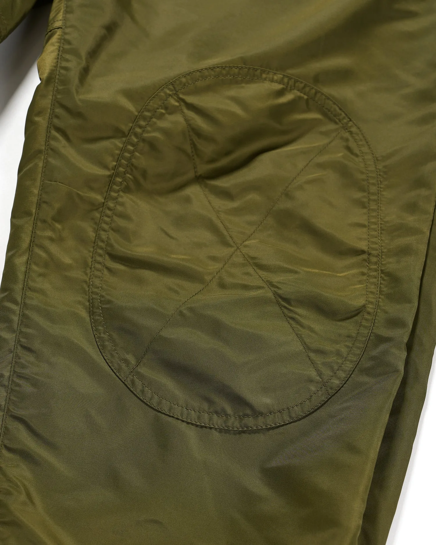 Airborne Pant (Olive Flight Satin Nylon)