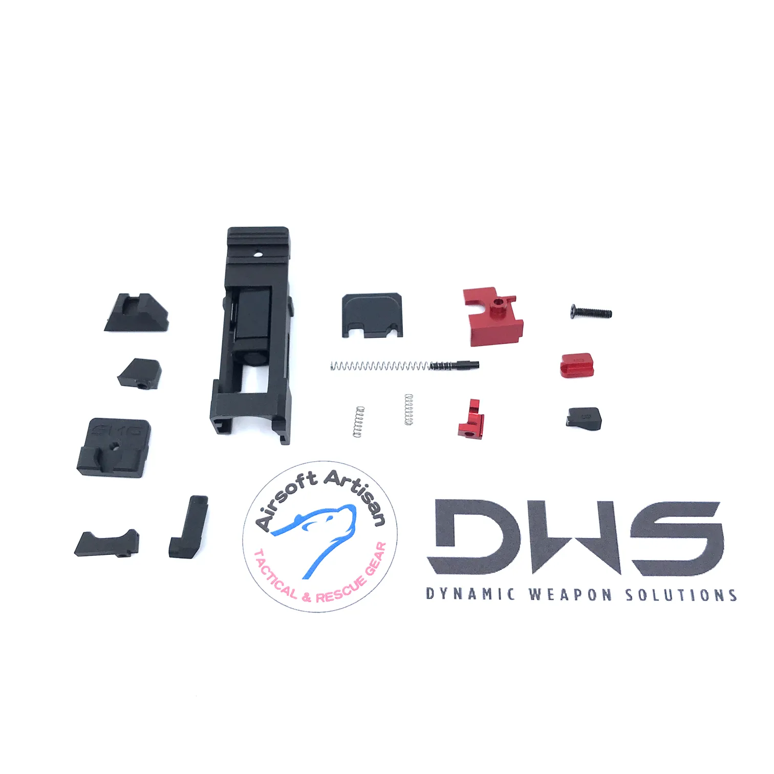 AIRSOFT ARTISAN DWS SLIDE KIT FOR TOKYO MARUI MODEL 17 (H-293 VORTEX® BRONZE)