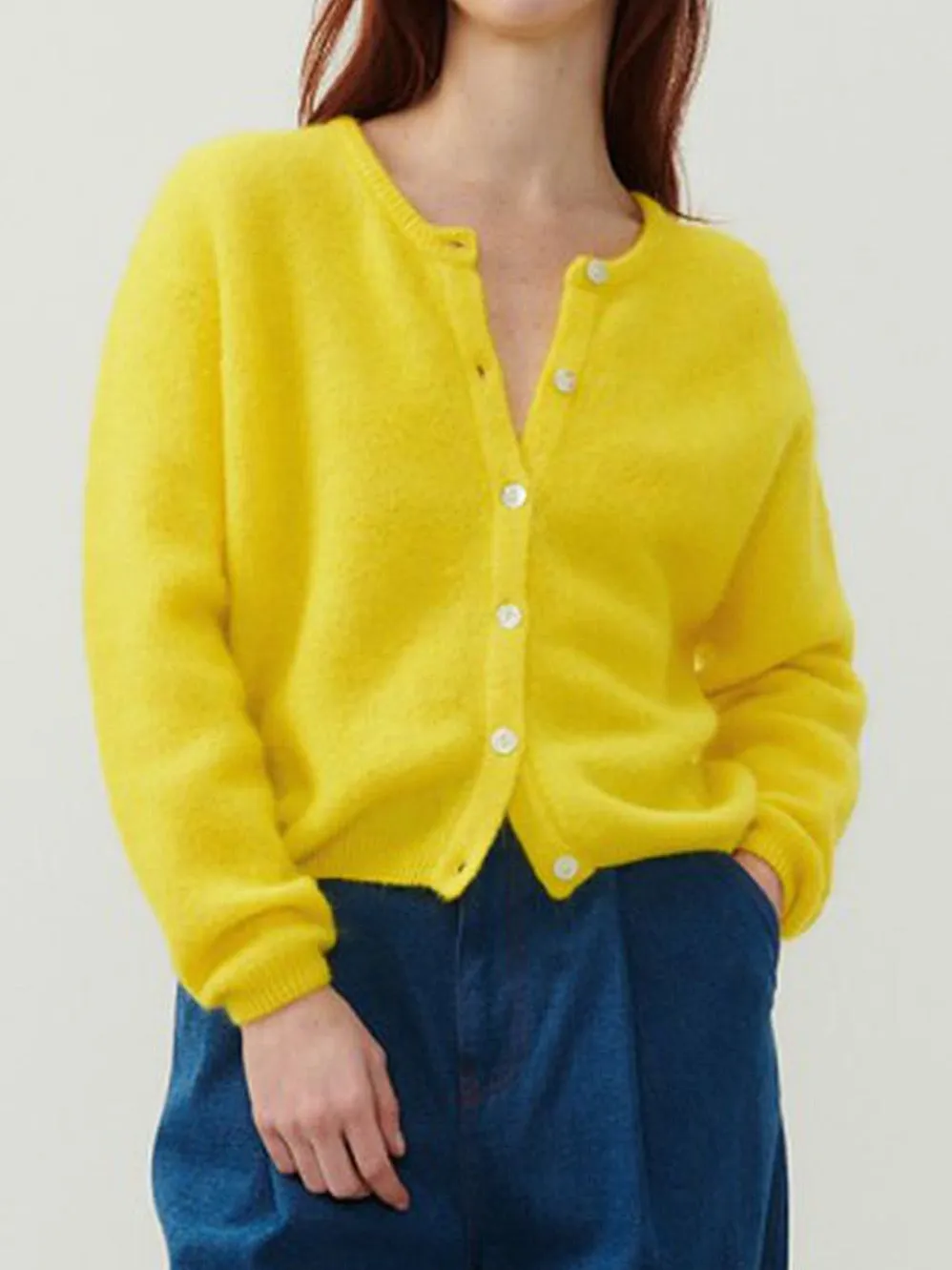 Vintage-Inspired American Vitow Cardigan for Everyday Comfort