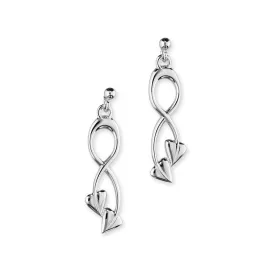 Archibald Knox Silver Earrings E1603