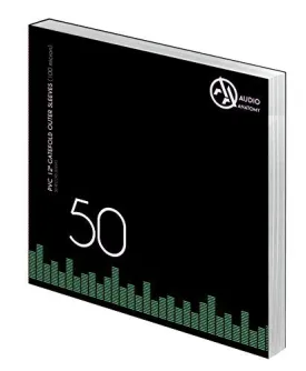 Audio Anatomy 50X 12" PVC GATEFOLD OUTER SLEEVES (100 MICRON)
