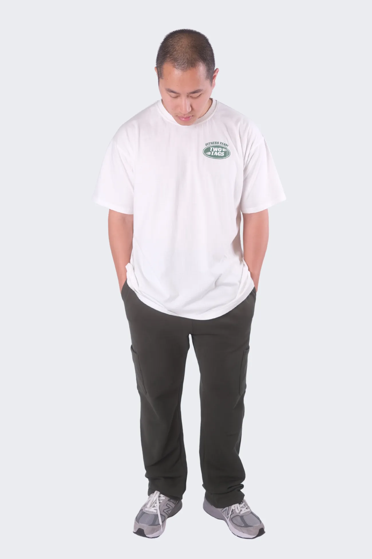AW23 Team T-Shirt  -  Washed White