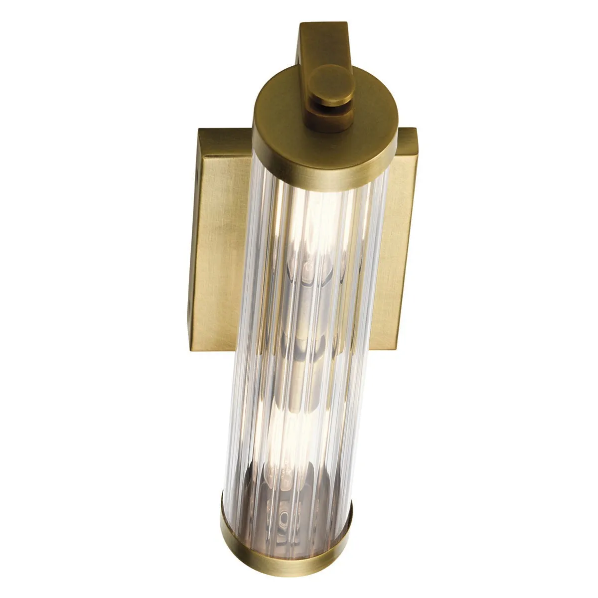 Azores 2/4Lt Bathroom Wall Light IP44 – Polished Chrome/ Brass