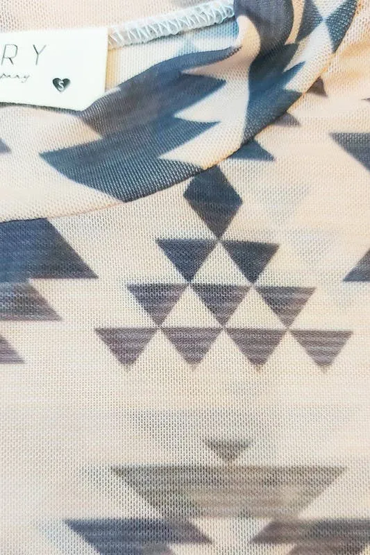 Aztec Sheer Undershirt