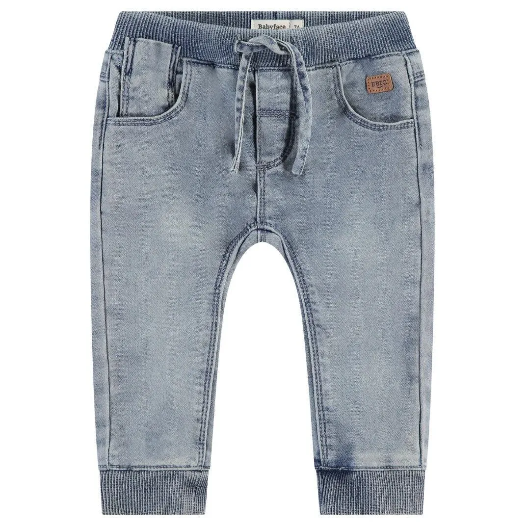 Baby Boy Bottoms | Denim - Light Wash | BABYFACE