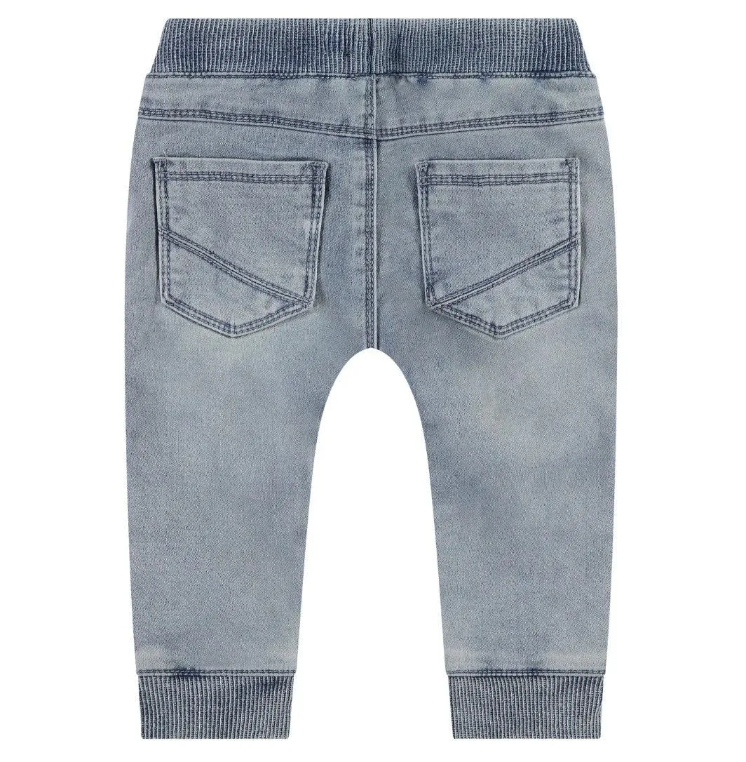 Baby Boy Bottoms | Denim - Light Wash | BABYFACE