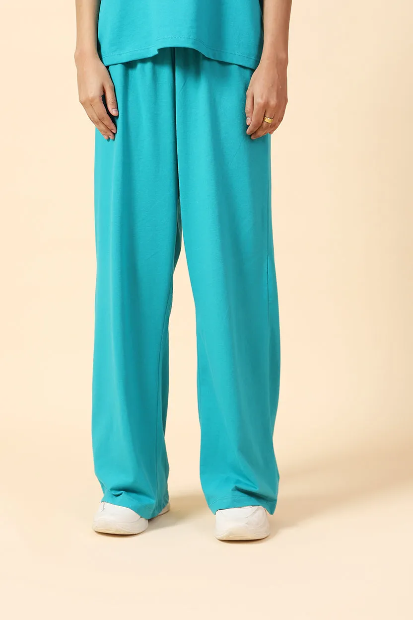 BASIC WIDE LEG TROUSER
