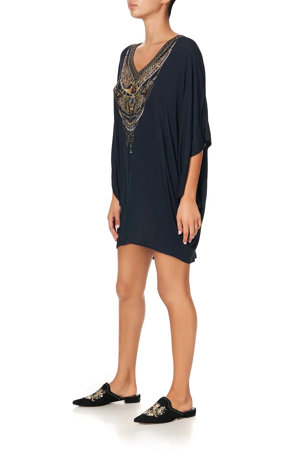 BAT SLEEVE DRESS RAINBOW ROOM