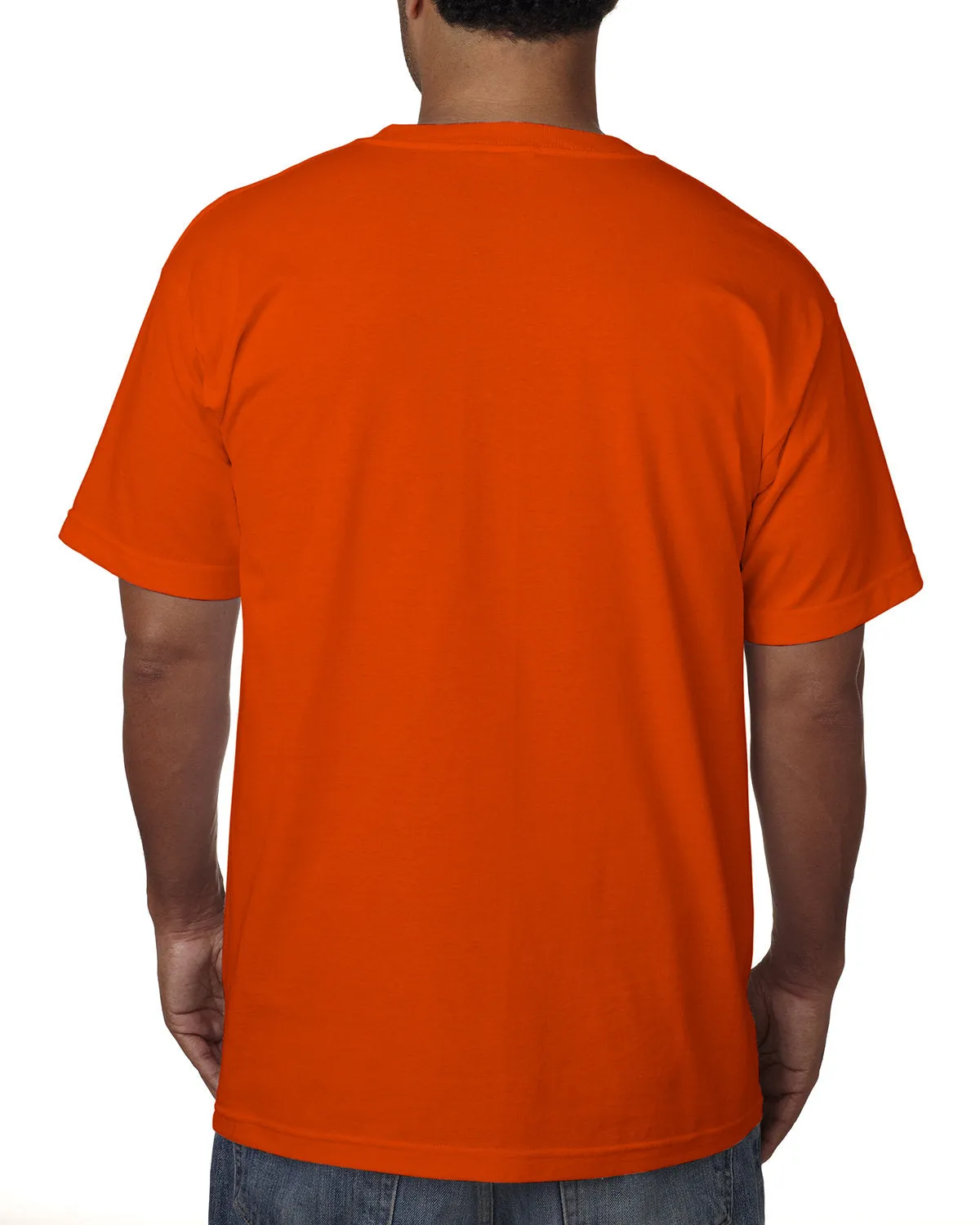 Bayside Adult Short-Sleeve T-Shirt with Pocket