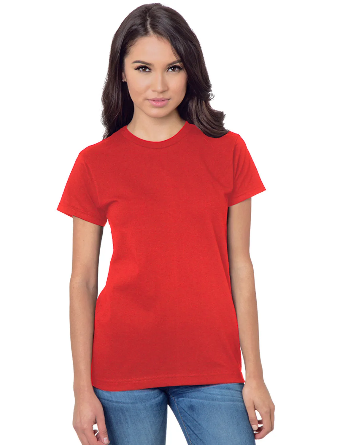 Bayside Women's Union-Made Cotton T-Shirt
