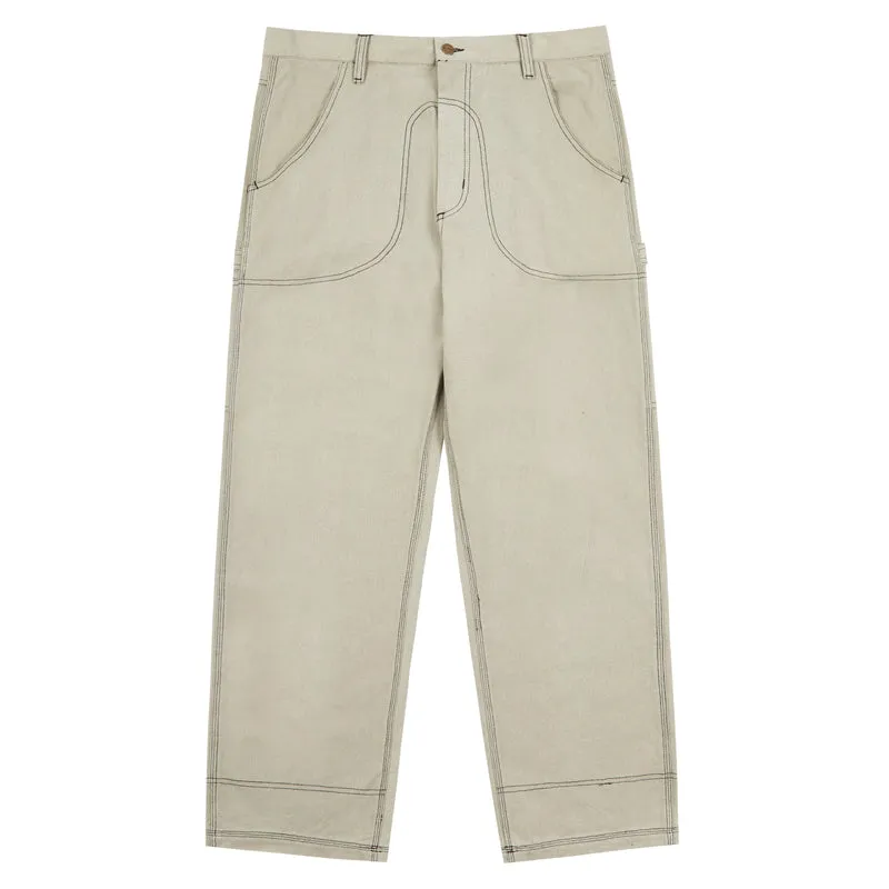 BRONZE 56K DUCK CANVAS PANTS - GREY