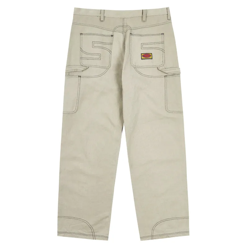 BRONZE 56K DUCK CANVAS PANTS - GREY