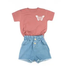 BUTTERFLY - Short Sleeve Child Shirt