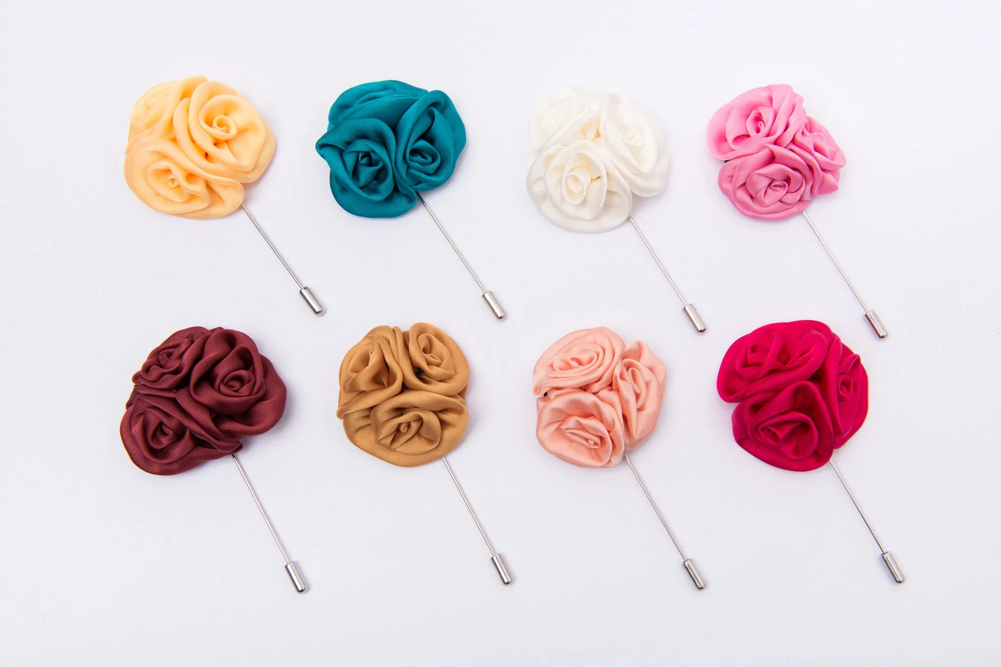 Camden Light Pink Lapel Flower