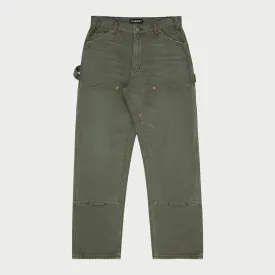 Canvas Double Knee (Vintage Olive)