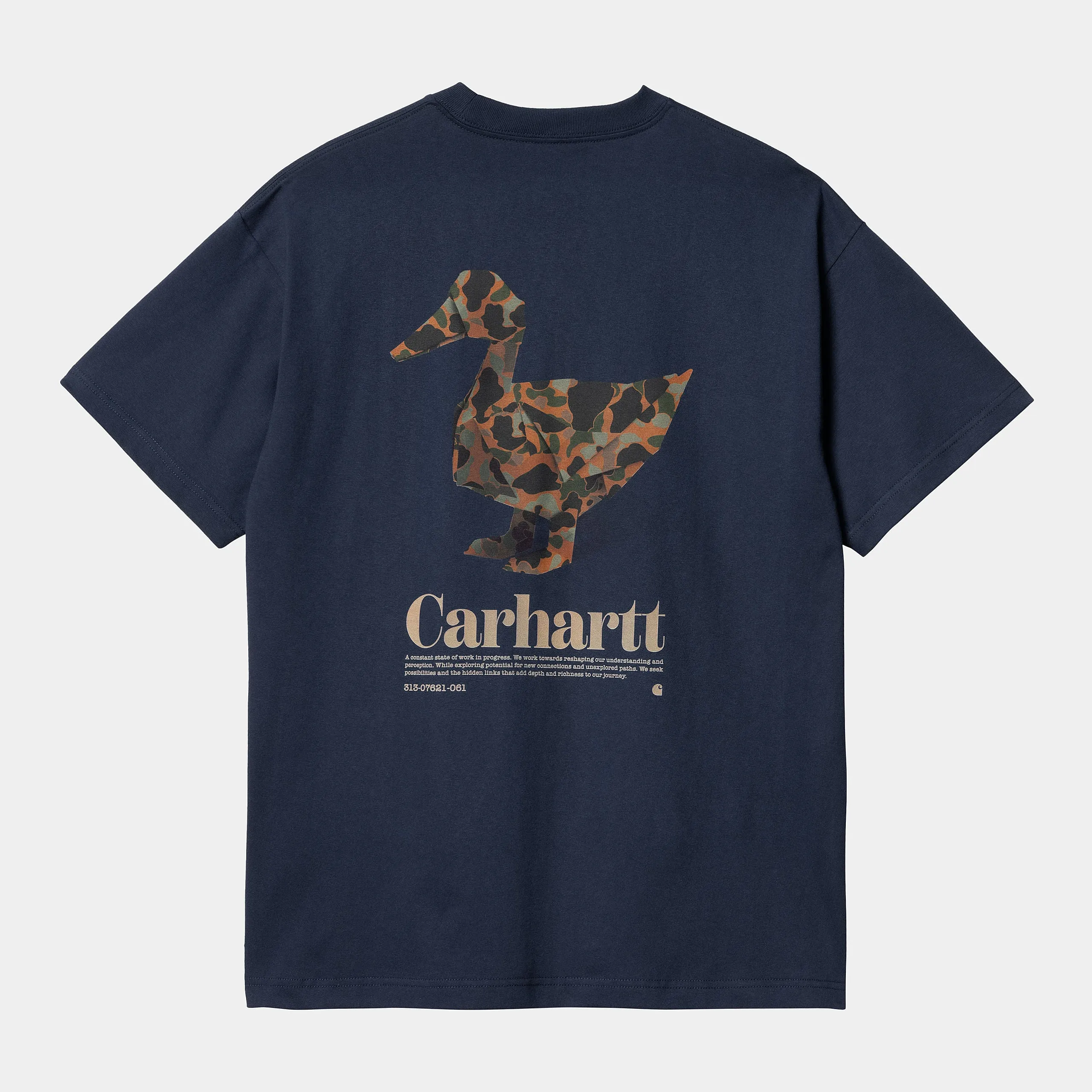 Carhartt Fold Duck T-Shirt Air Force Blue