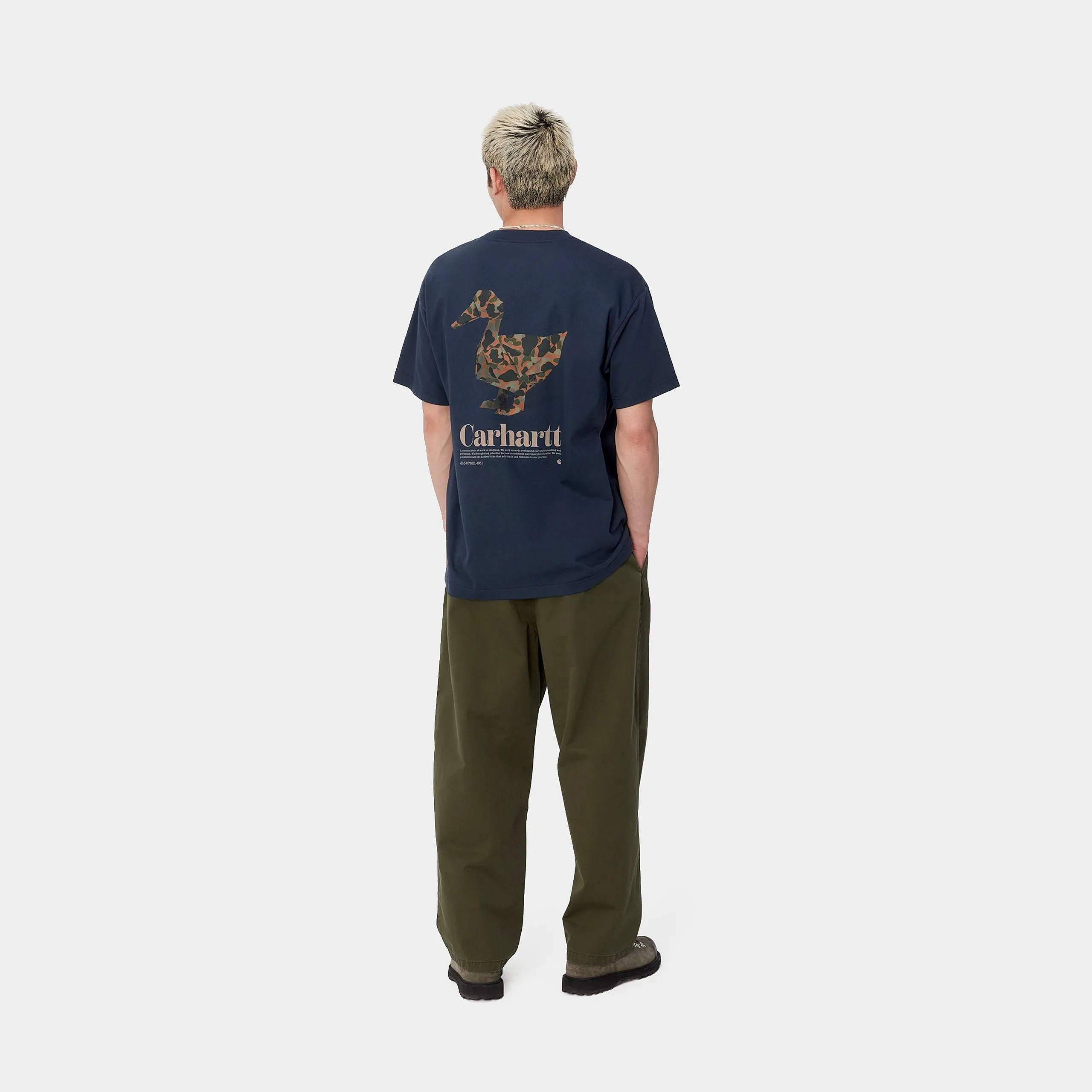 Carhartt Fold Duck T-Shirt Air Force Blue