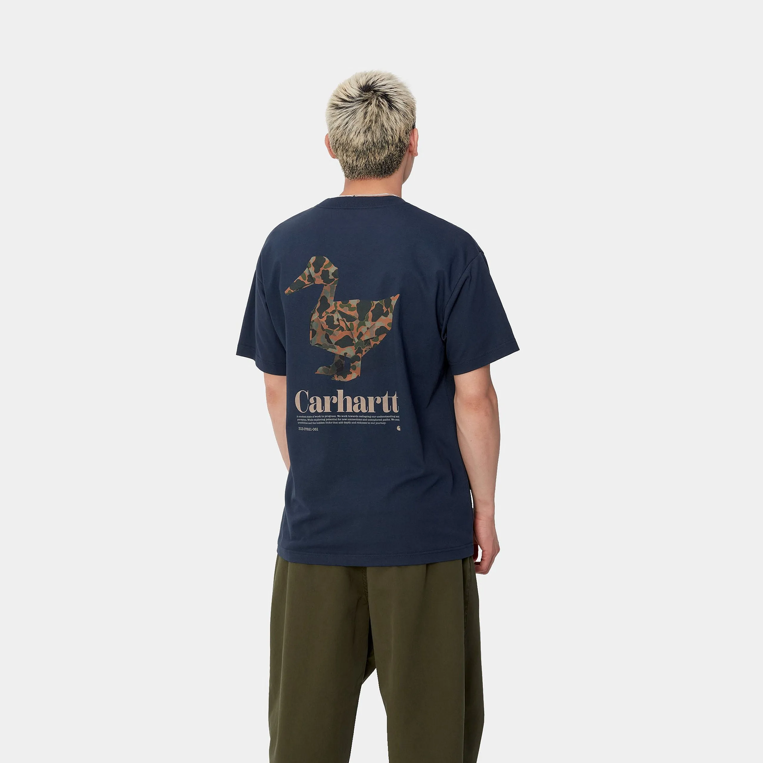 Carhartt Fold Duck T-Shirt Air Force Blue