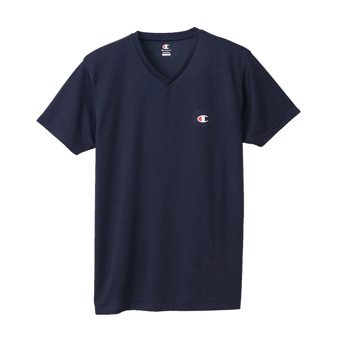 Champion メンズ Tシャツ メッシュ Vネック M～LL チャンピオン インナー シャツ 半袖 下着 男性 紳士 肌着 トップス 吸汗 速乾 V首 (在庫限り)