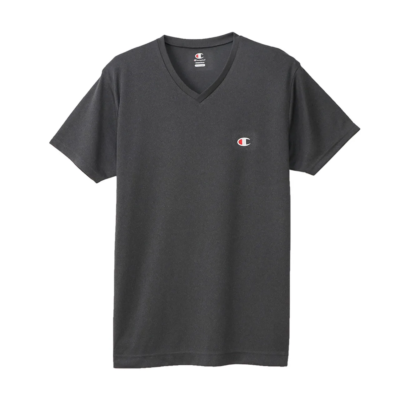 Champion メンズ Tシャツ メッシュ Vネック M～LL チャンピオン インナー シャツ 半袖 下着 男性 紳士 肌着 トップス 吸汗 速乾 V首 (在庫限り)