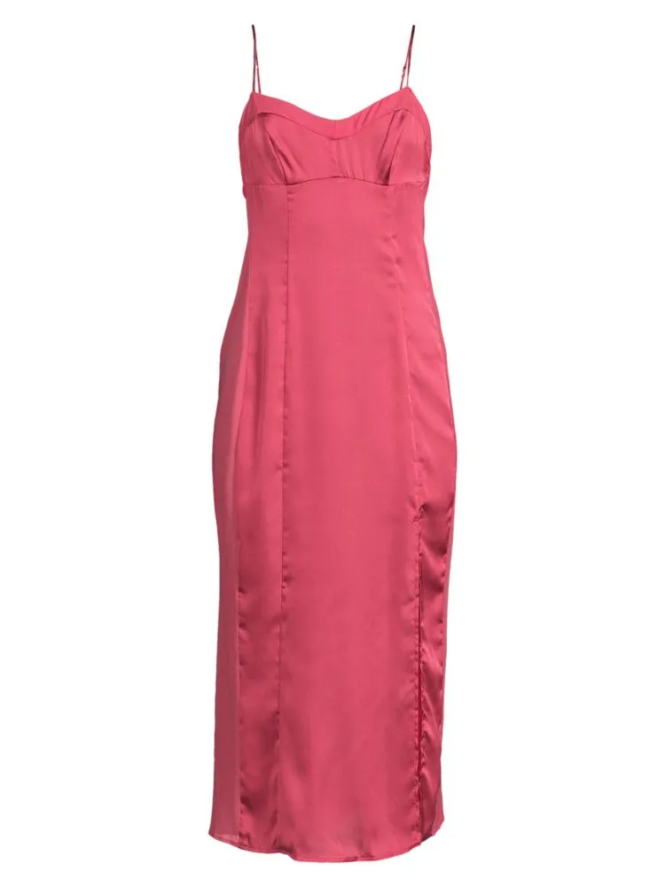City Cool Intimately Free People slip dress, Chocolate