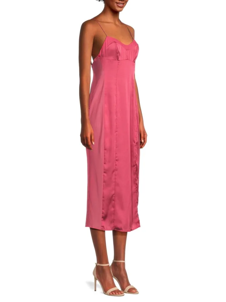 City Cool Intimately Free People slip dress, Chocolate