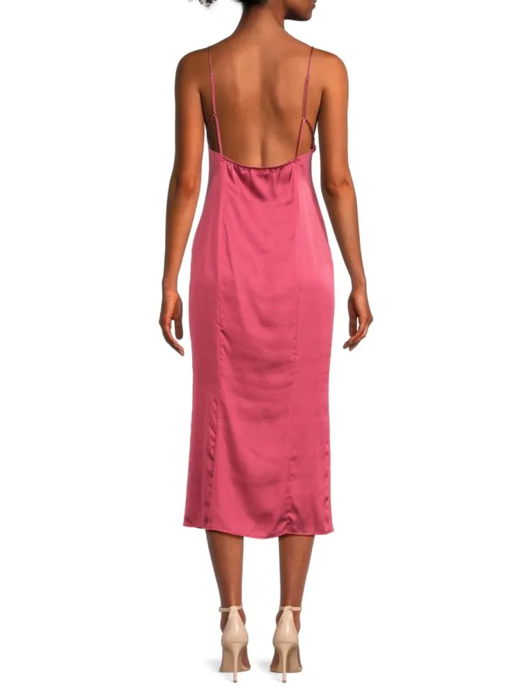 City Cool Intimately Free People slip dress, Chocolate