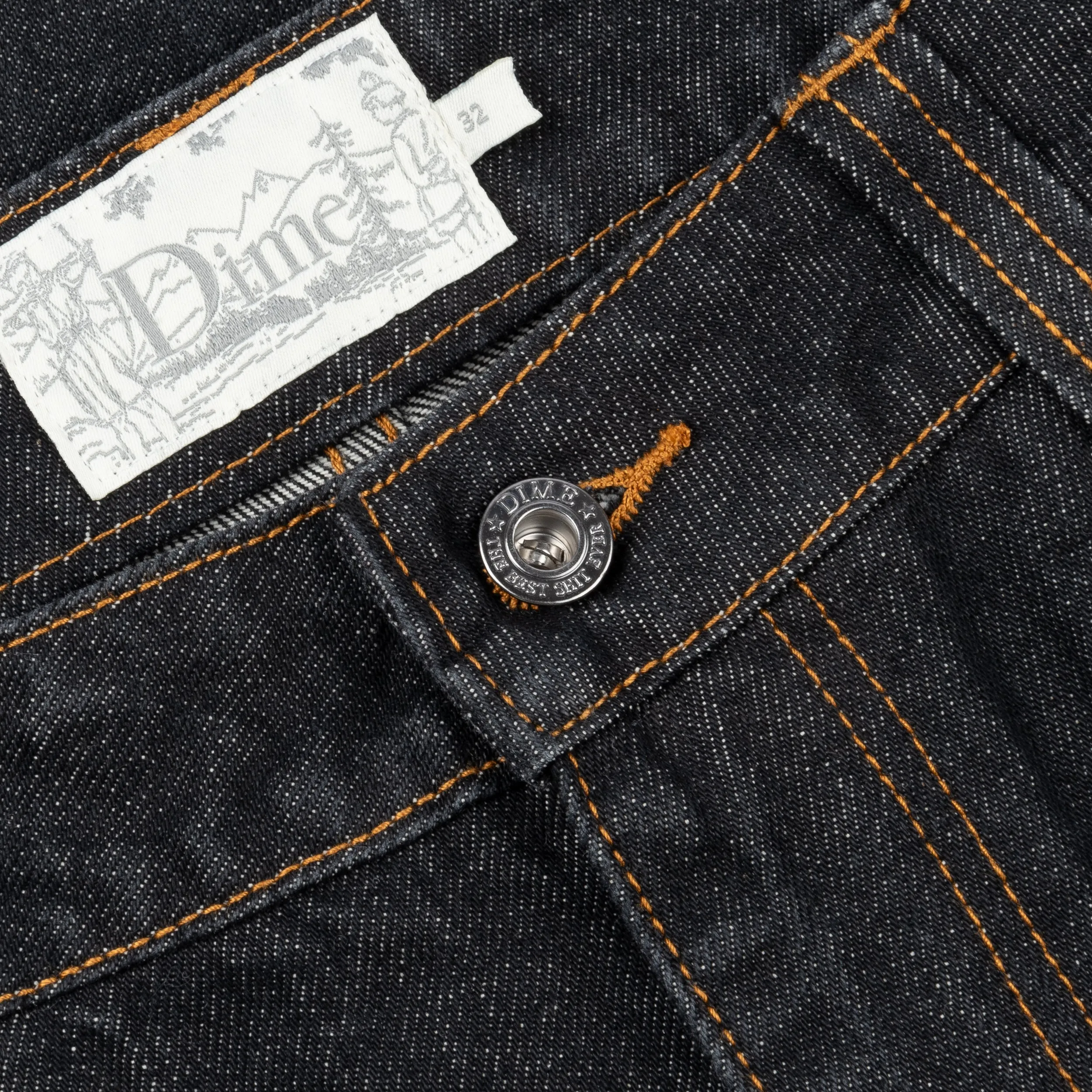 Classic Relaxed Denim Pants