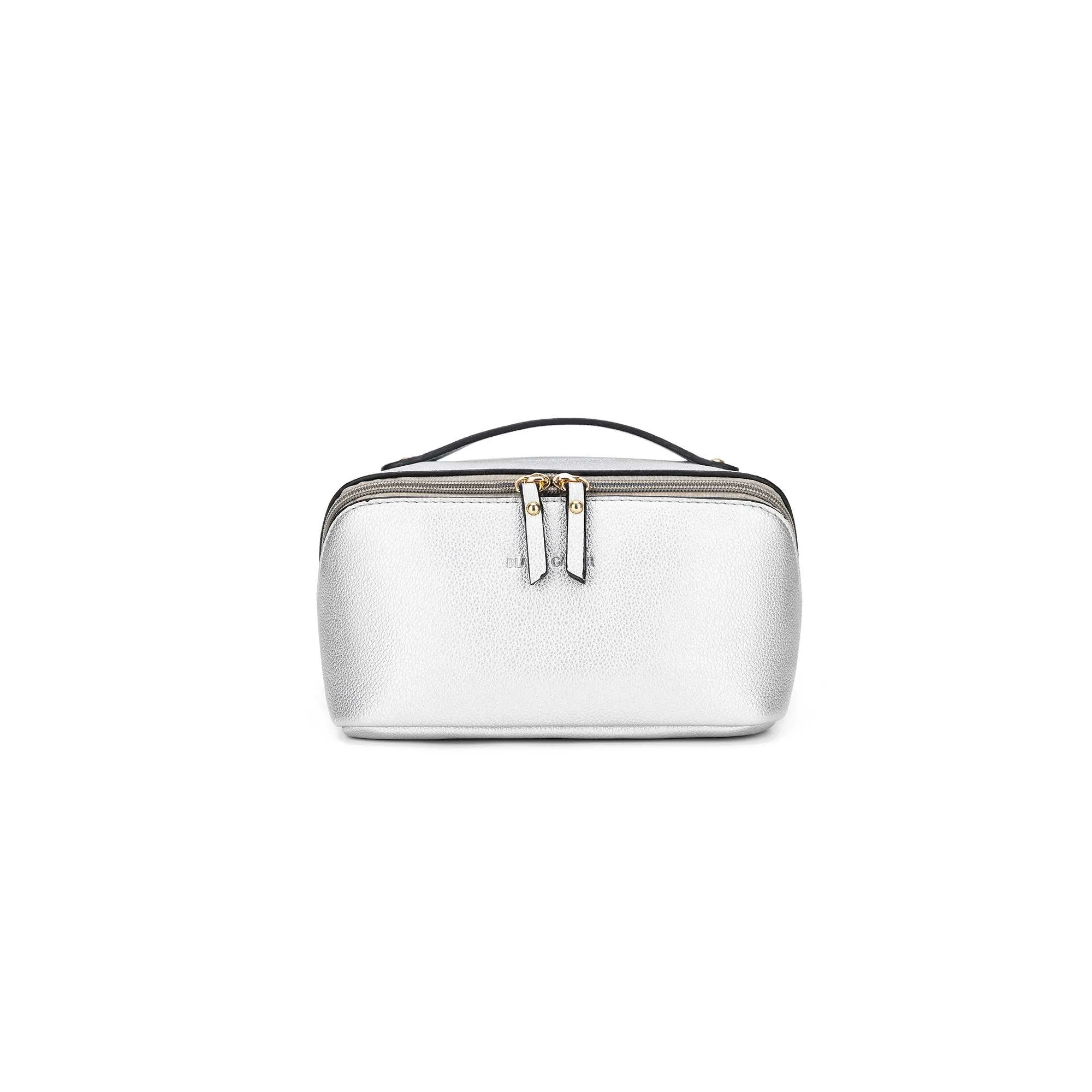Coco Silver  Makeup Bag
