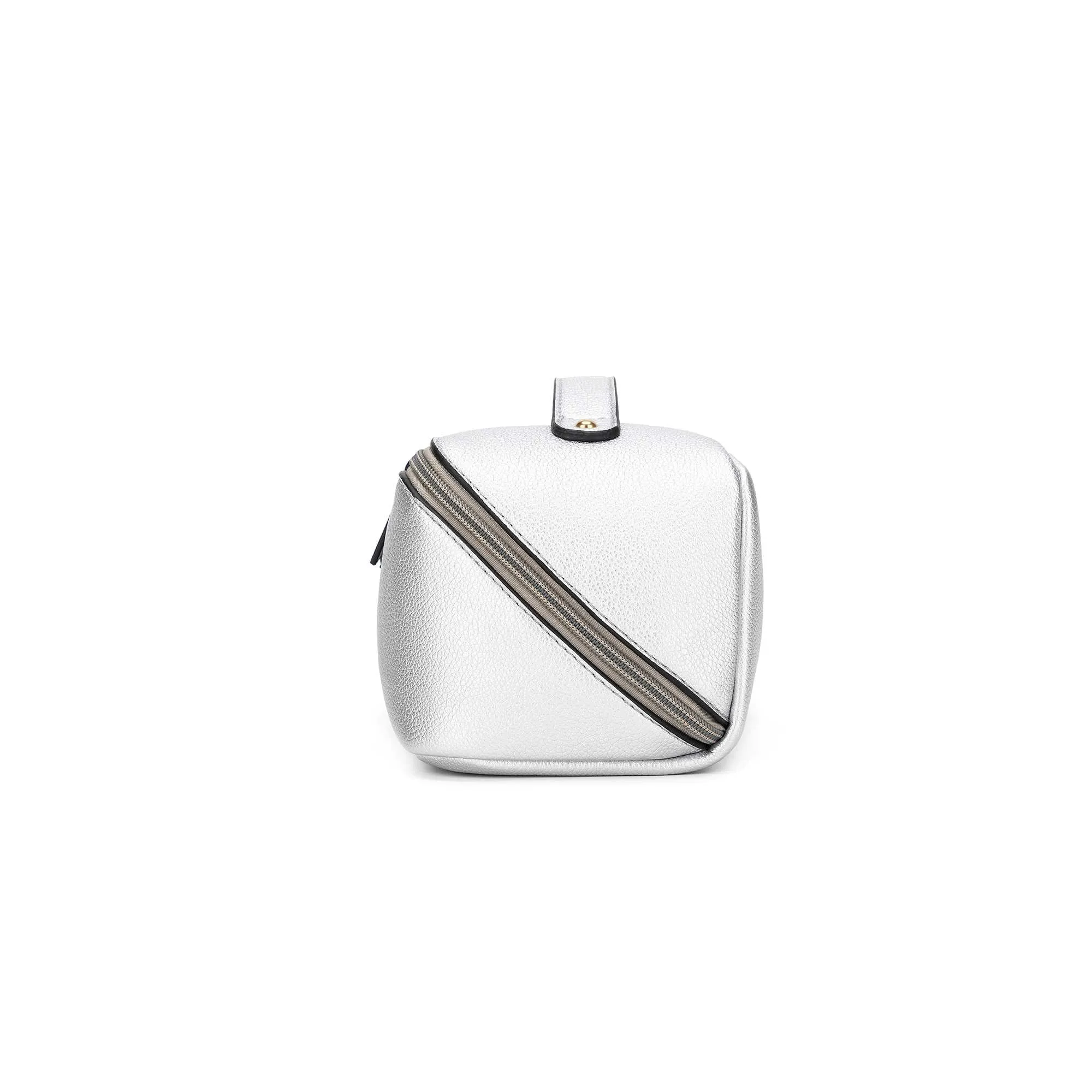 Coco Silver  Makeup Bag