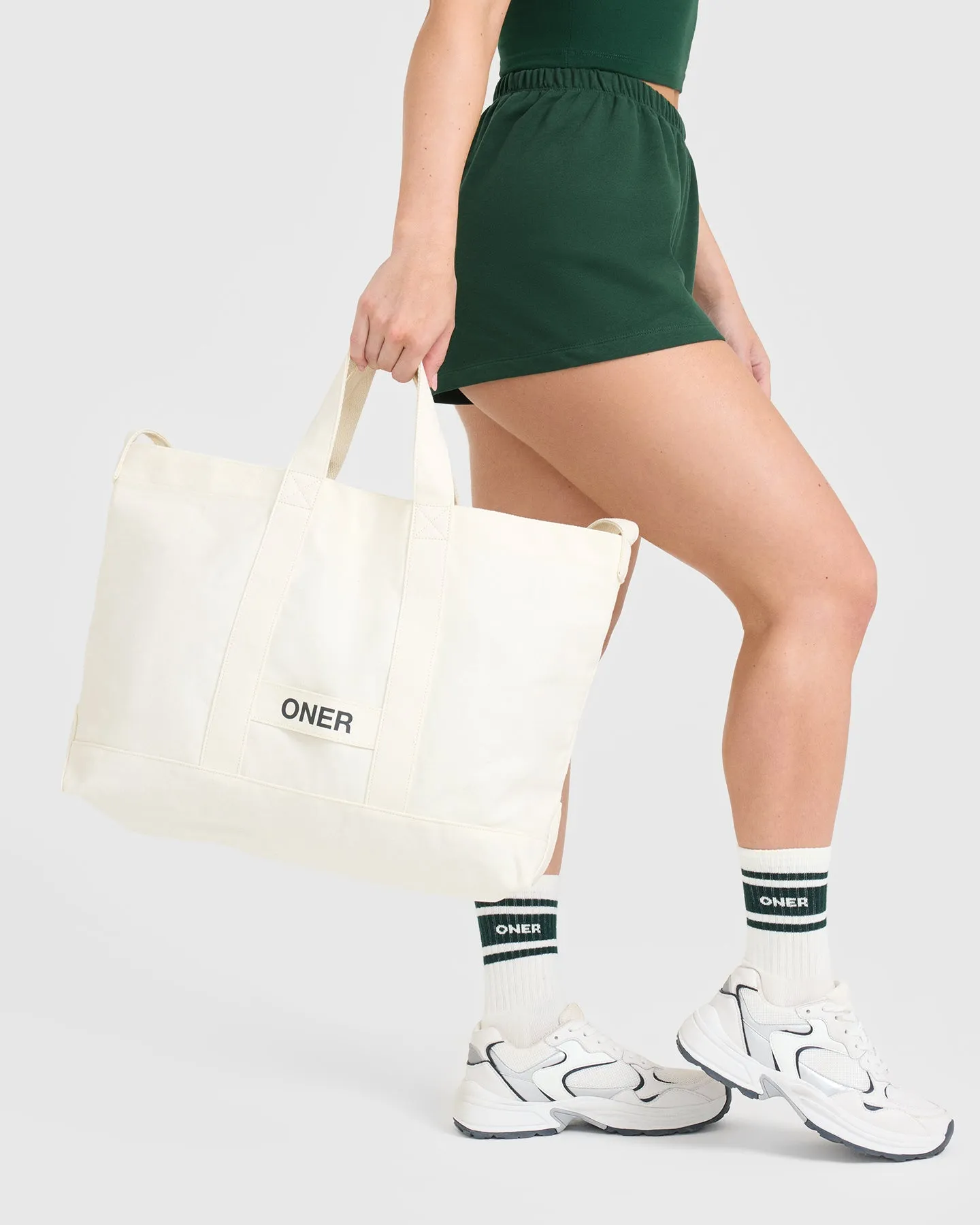 Cotton Canvas Tote | Off White