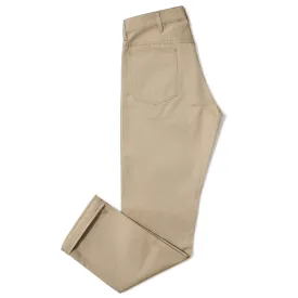 Premium Cotton Twill Mens 5-Pocket Casual Jeans