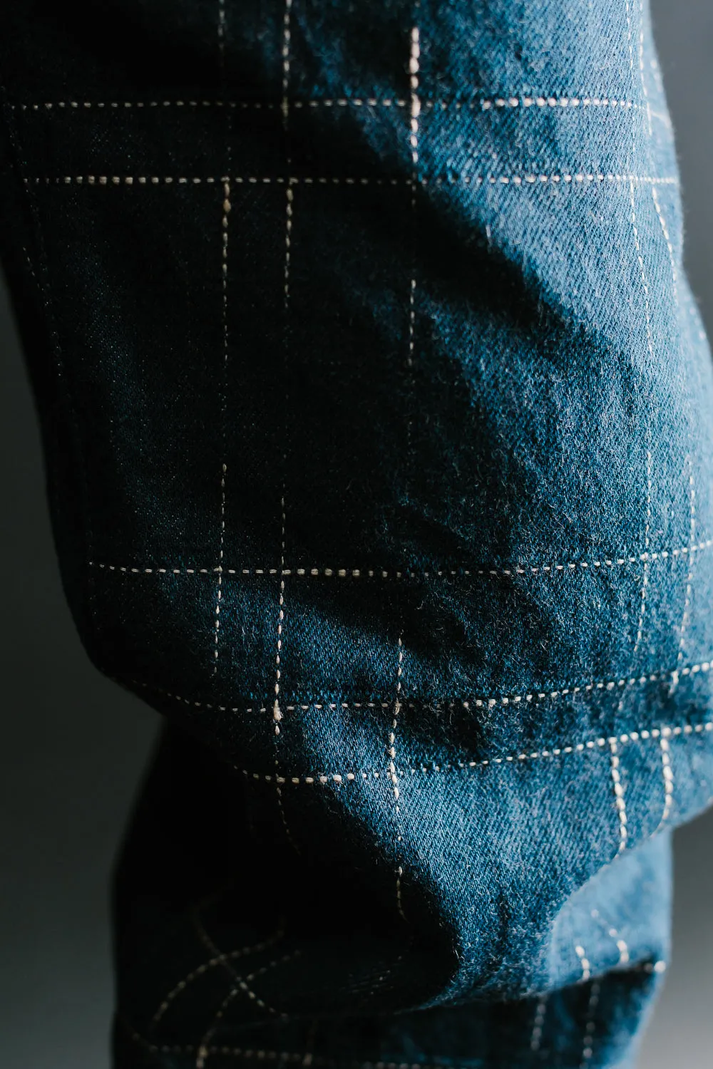 D1878S - "Midare Kasuri" Selvedge Jeans - Relaxed Taper