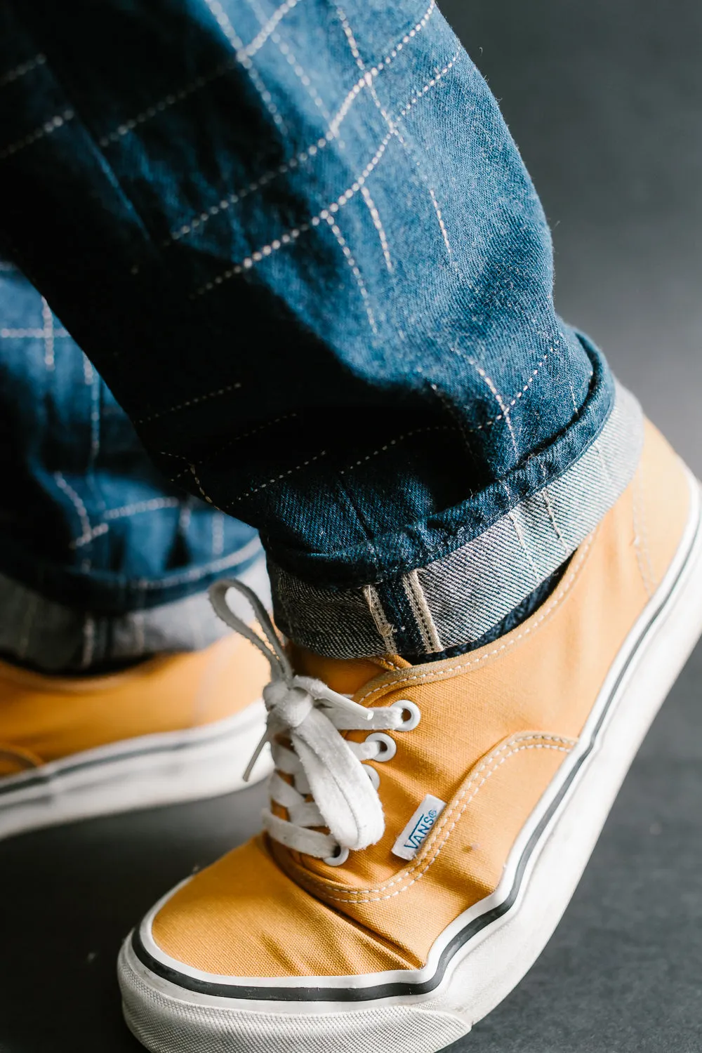 D1878S - "Midare Kasuri" Selvedge Jeans - Relaxed Taper
