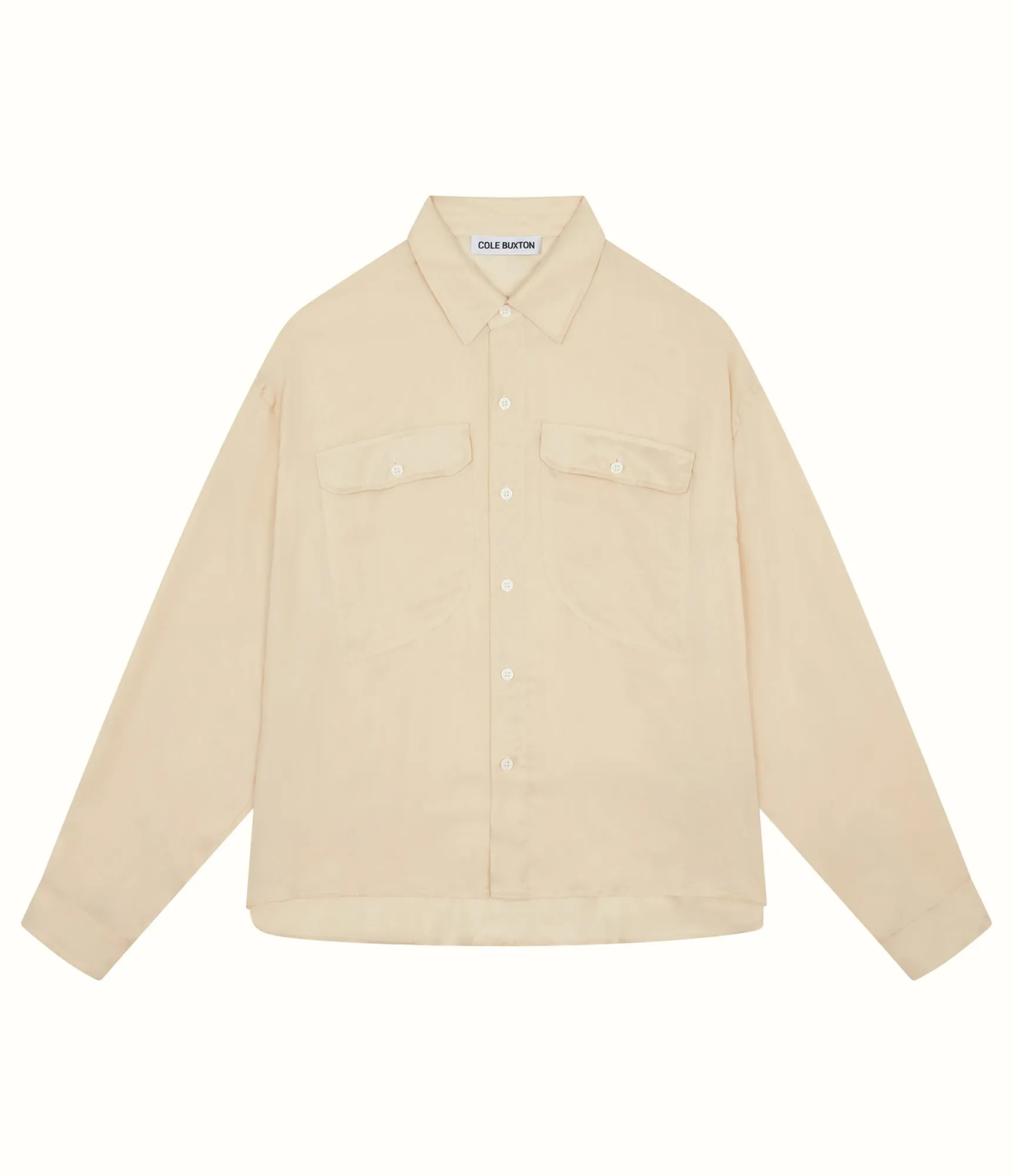 DOUBLE POCKET BOXY SHIRT