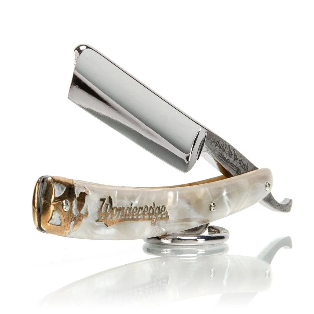 Dubl Duck Wondernedge - 6/8 Square Tip Straight Razor