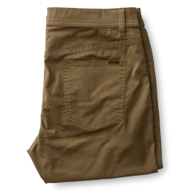 Duck Head Shoreline Twill 5-Pocket in Capers - Men's