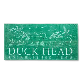 Duck Scene Beach Towel