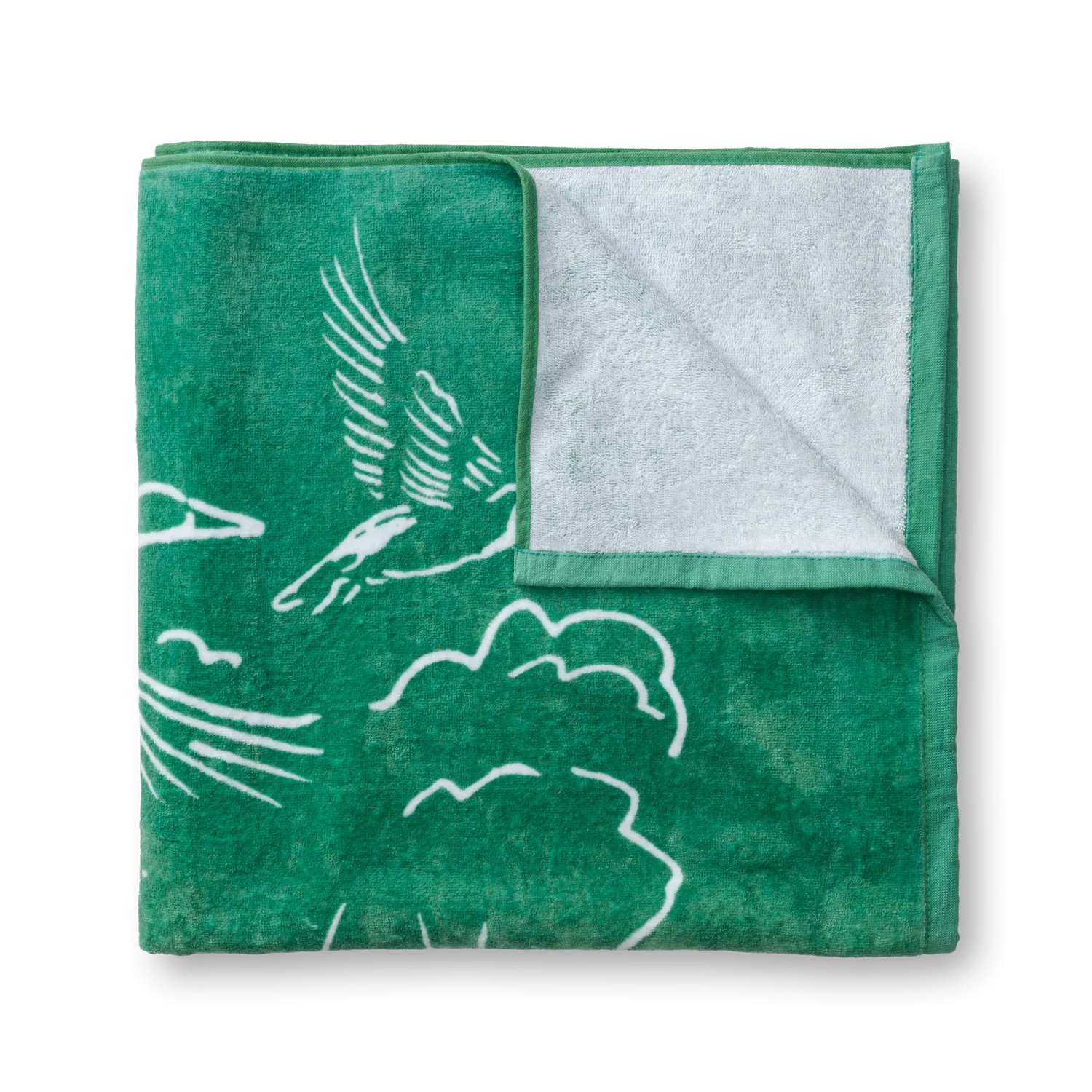 Duck Scene Beach Towel