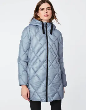 DYNAMIC DIAMOND PUFFER COAT
