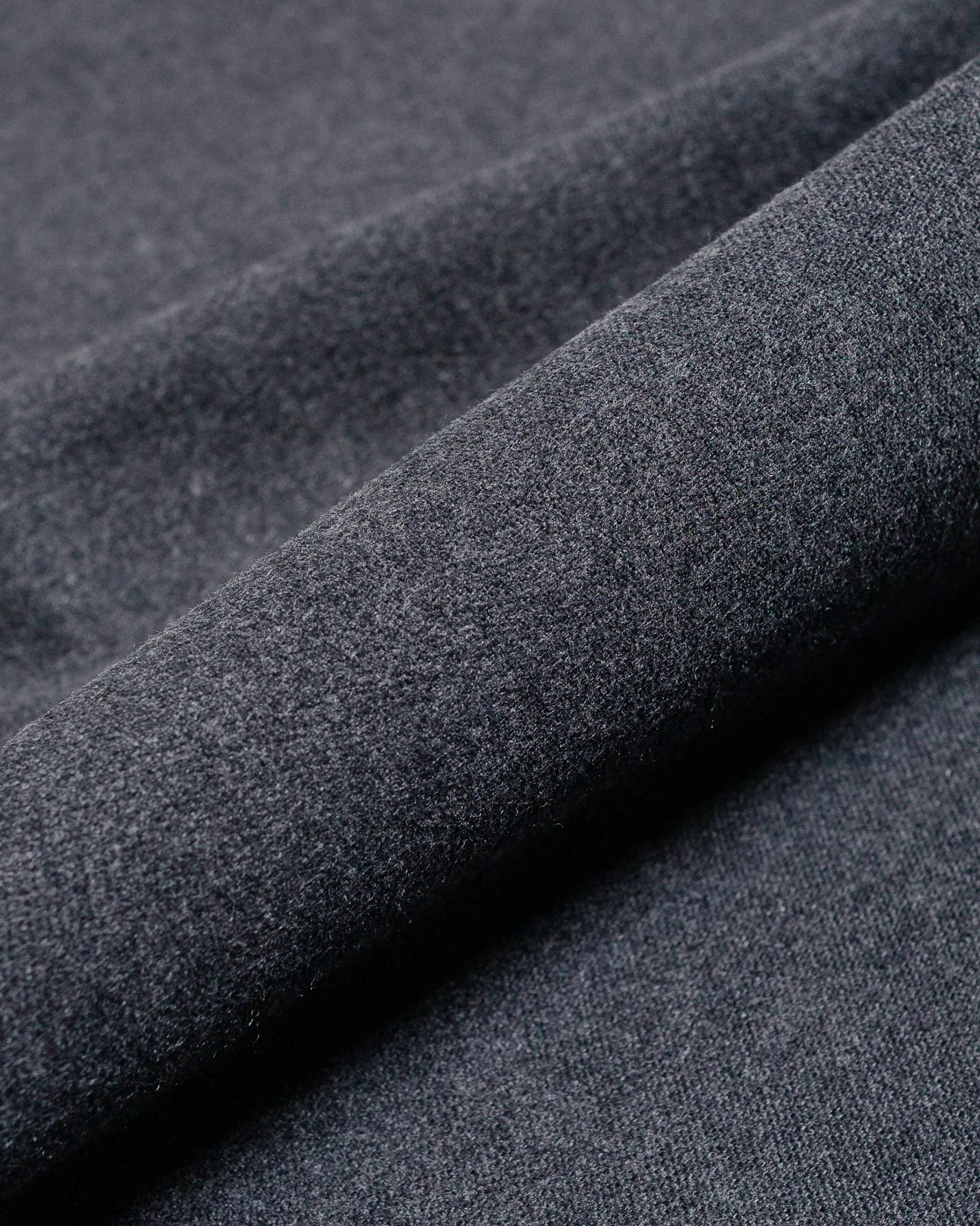 Engineered Garments Officer Pant Charcoal CP Brushed Cloth