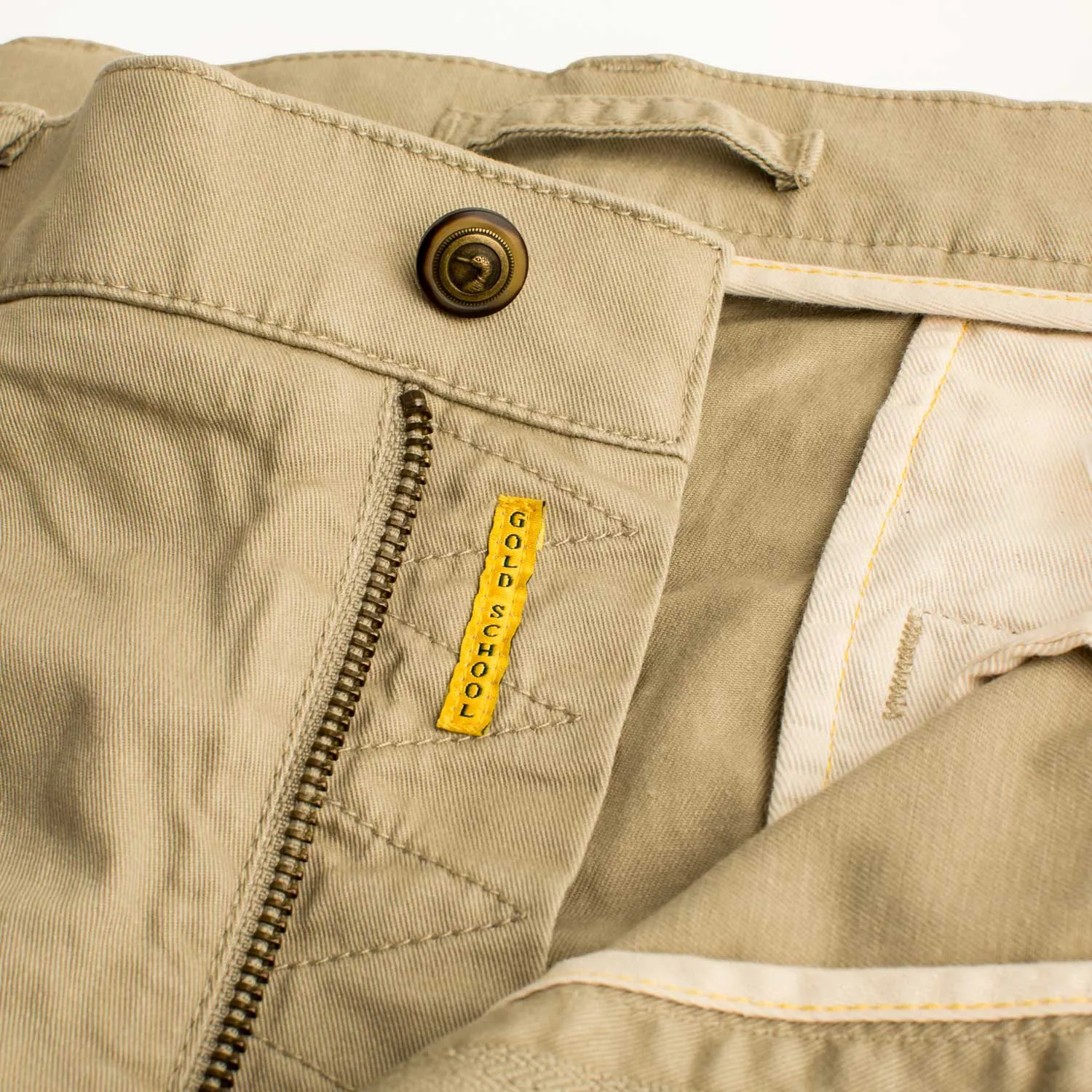 Gold School Chino Khaki