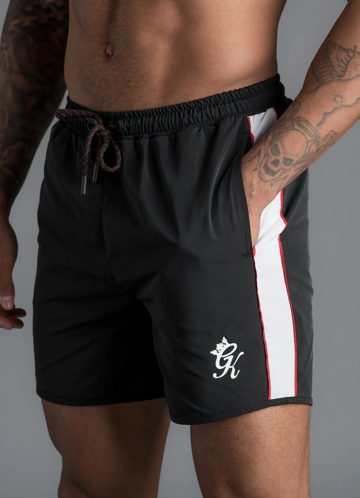Gym King Johns Swim Short - Black