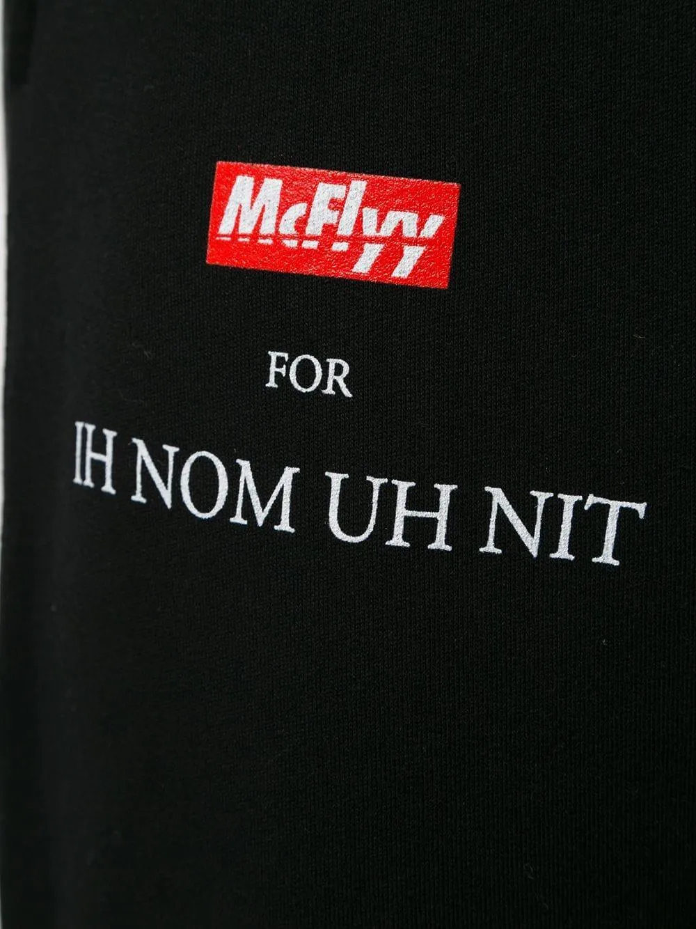Ih Nom Uh Nit Creed Sweatpants - Black
